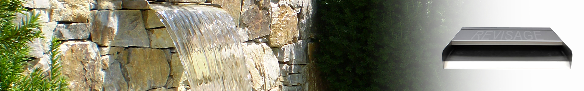 Garten Wasserfälle