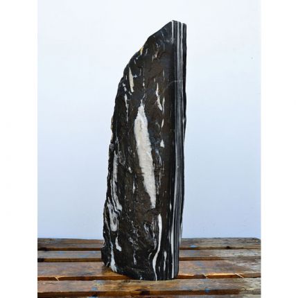 Black Angel Marmor Quellstein Natur Nr 35/H 96cm