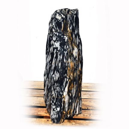 Black Angel Marmor Quellstein Poliert Nr 138P/H 88cm