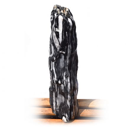Black Angel Marmor Quellstein Poliert Nr 145/H 111cm ME
