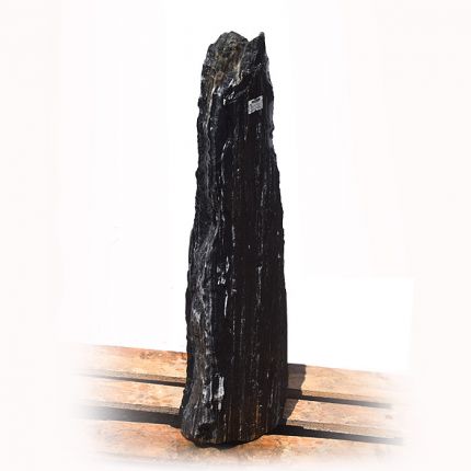 Black Angel Marmor Quellstein Natur Nr 151/H 110cm