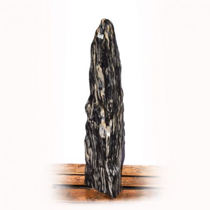 Black Angel Marmor Quellstein Poliert Nr 153/H 138cm
