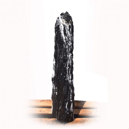 Black Angel Marmor Quellstein Natur Nr 154/H 120cm