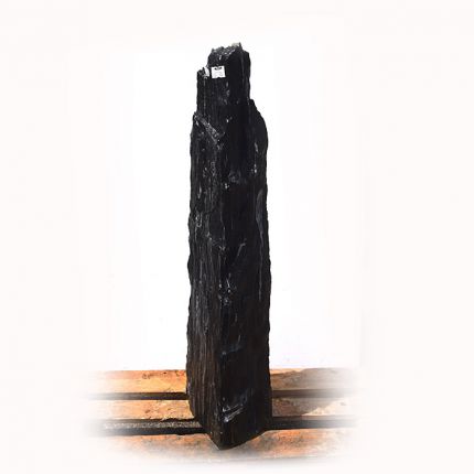 Black Angel Marmor Quellstein Natur Nr 158/H 124cm