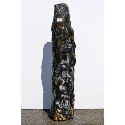 Black Angel Marmor Quellstein Natur Nr 77/H 119cm