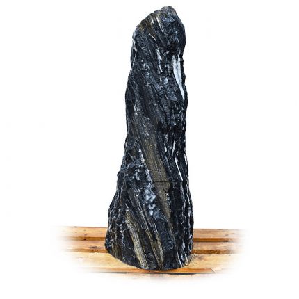 Black Angel Marmor Quellstein Natur Nr 183/H 114cm