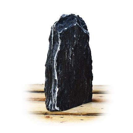 Black Angel Marmor Quellstein Natur Nr 204/H 44cm