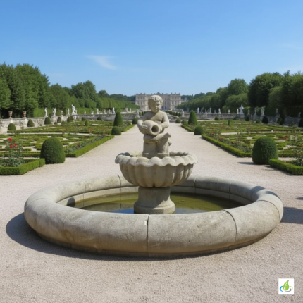 Französischer Antikbrunnen Martiques