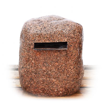 Eisgletscher Granit Wasserfall Quellstein 34/H60cm