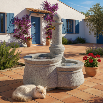 Gartenbrunnen Granitbrunnen Sofia