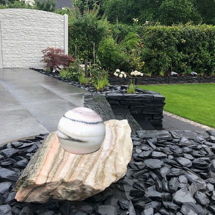 Kugelbrunnen Sölker Marmor - Bild 03