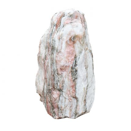 Norwegisch Pink Marmor Quellstein Nr 115/H 45cm