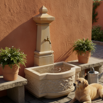 Sandsteinbrunnen Odeon (Stilbrunnen) / Bild 3