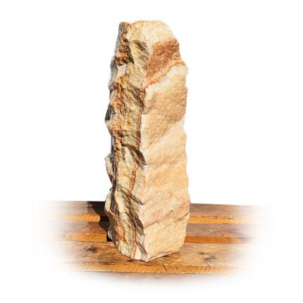 Onyx Marmor Natur Quellstein Nr 495/H58cm