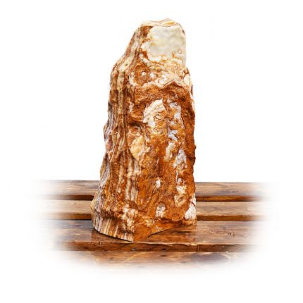 Onyx Marmor Natur Quellstein Nr 522/H 45cm VERKAUFT