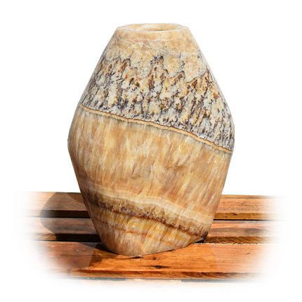 Onyx Marmor Skulptur Vase Nr 03