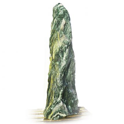 Lappland Green Quellstein Nr 163/H 180cm