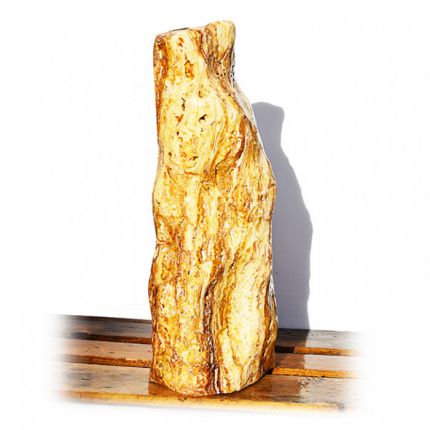 Onyx Marmor Poliert Quellstein Nr 402/H66cm
