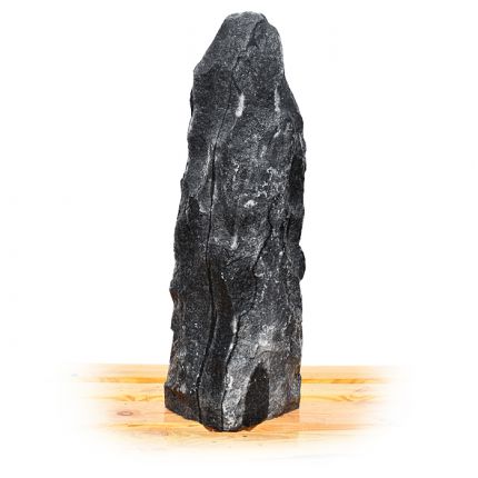 Tiger Black Marmor Quellstein Nr 108/H 89cm