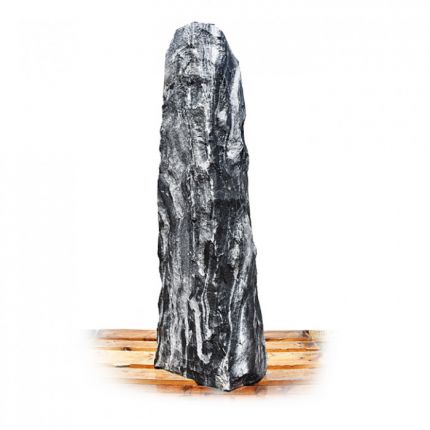 Tiger Black Marmor Quellstein Nr 99/H 149cm verkauft