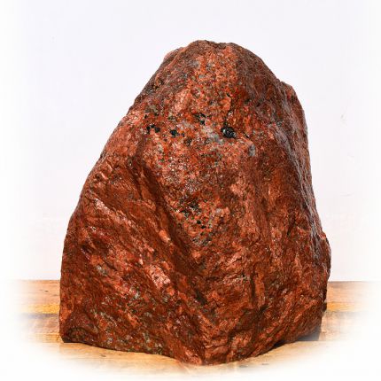 Eisgletscher Granit Quellstein Nr 28/H47cm