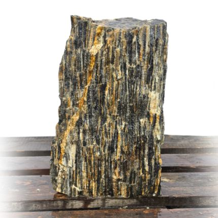 
Woodstone Gneis Quellstein ungebohrt, erhältlich als Quellsteinset bzw. Gartenbrunnen - Bild 1