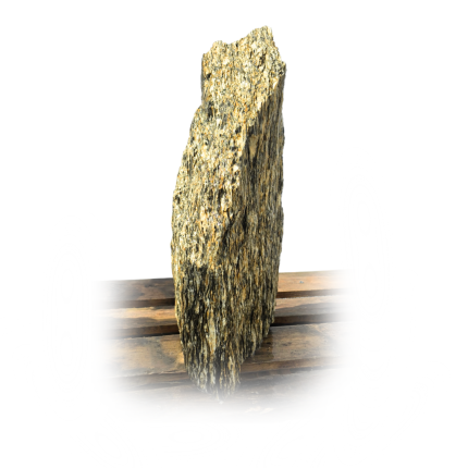 Woodstone Gneis Quellstein ungebohrt, erhältlich als Quellsteinset bzw. Gartenbrunnen - Bild 1